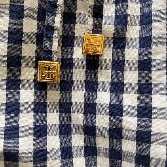 Tory Burch Gingham Romper - Picture 9 of 16